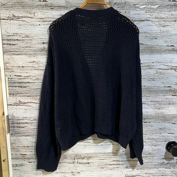 Joe Fresh navy blue knit sweater size 3X - Picture 7 of 9